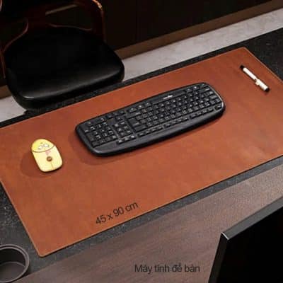 Tấm lót bàn làm việc da bò
