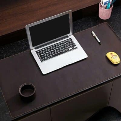 Tấm lót bàn làm việc da bò