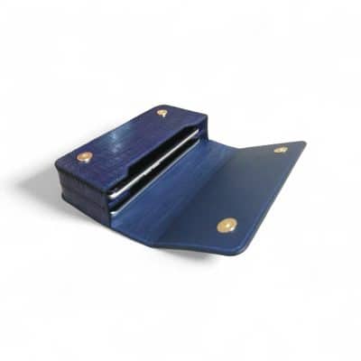 Bao da iPhone 17 Pro Max da cá sấu 2 ngăn – phụ kiện cho doanh nhân bao da iPhone 17 Pro Max da cá sấu