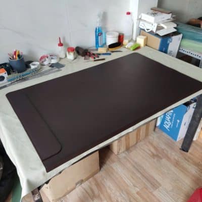 Tấm lót bàn làm việc da bò