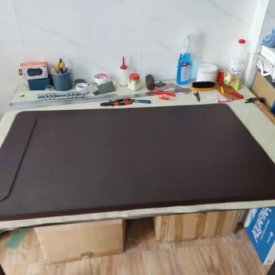 Tấm lót bàn làm việc da bò