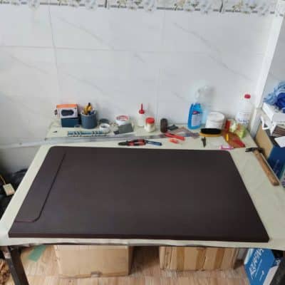 Tấm lót bàn làm việc da bò