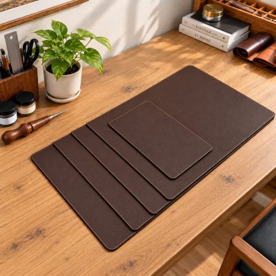 Tấm lót bàn làm việc cao cấp 2 lớp sơn cạnh đẹp
