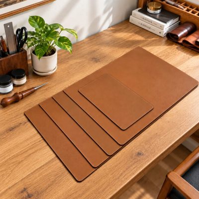 Tấm lót bàn làm việc cao cấp 2 lớp sơn cạnh đẹp