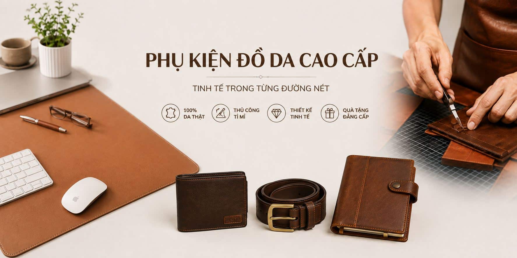 Trang chủ banner đồ da thật LINDO